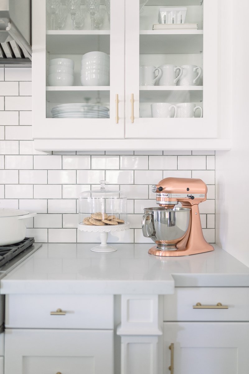 White & Bright Kitchen Reveal - A Thoughtful Place