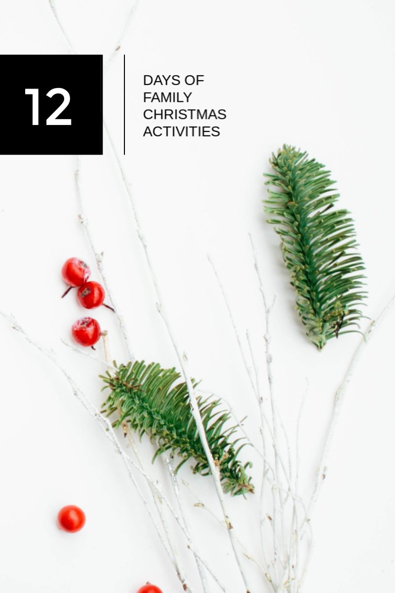 12 Days Of Christmas Activities - A Thoughtful Place