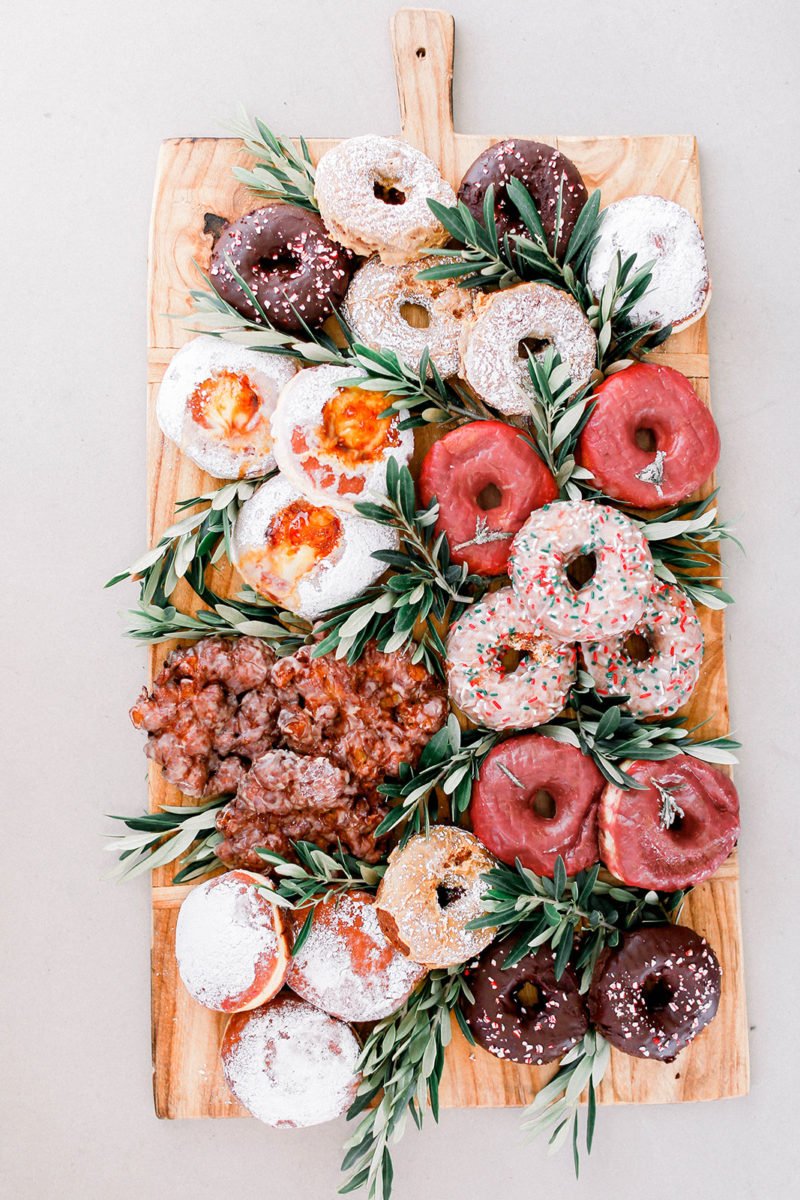 donut charcuterie board