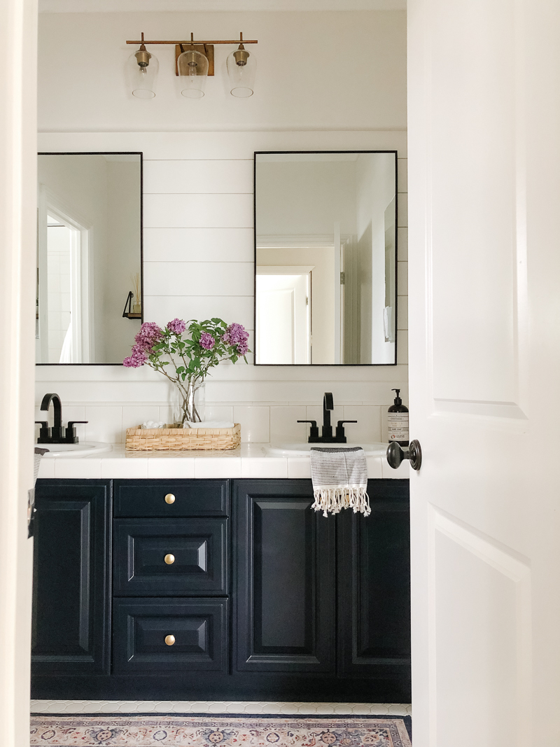 reveal of a bathroom on a budget-2 - A Thoughtful Place