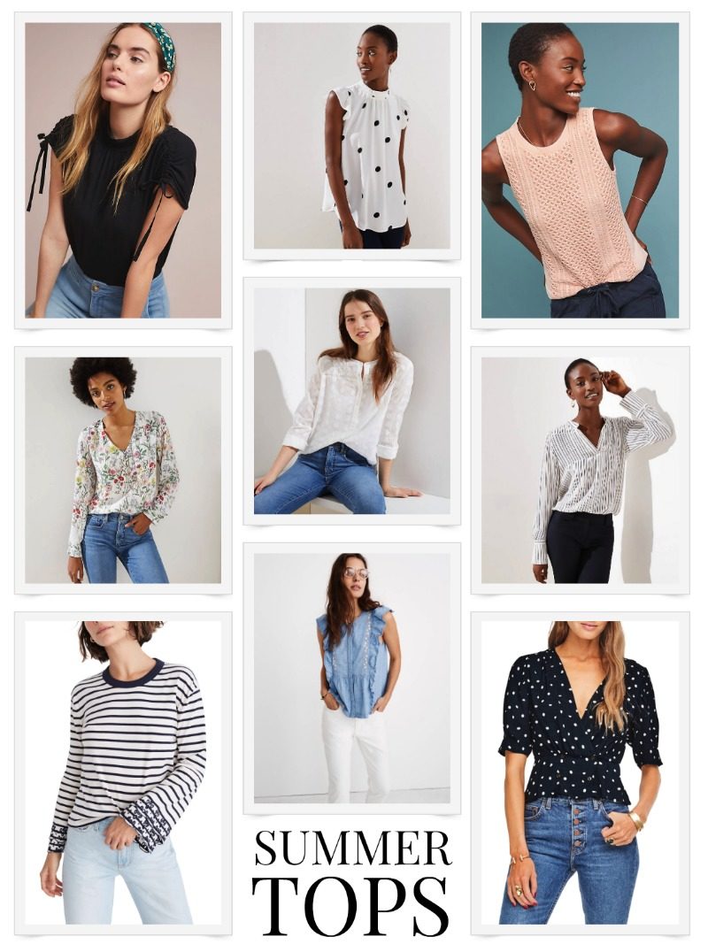 Trendy summer tops sales 2019