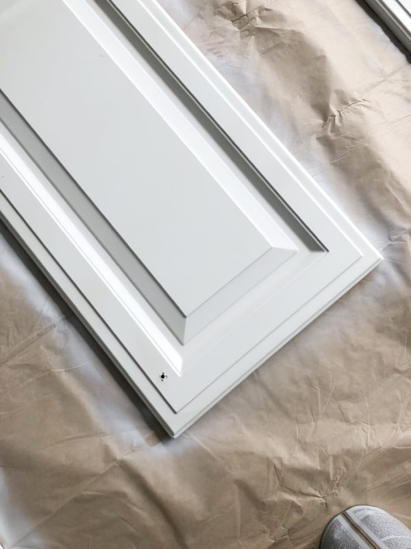 How To Paint Thermofoil Cabinets A Thoughtful Place   Cabinets Primed 600x800 