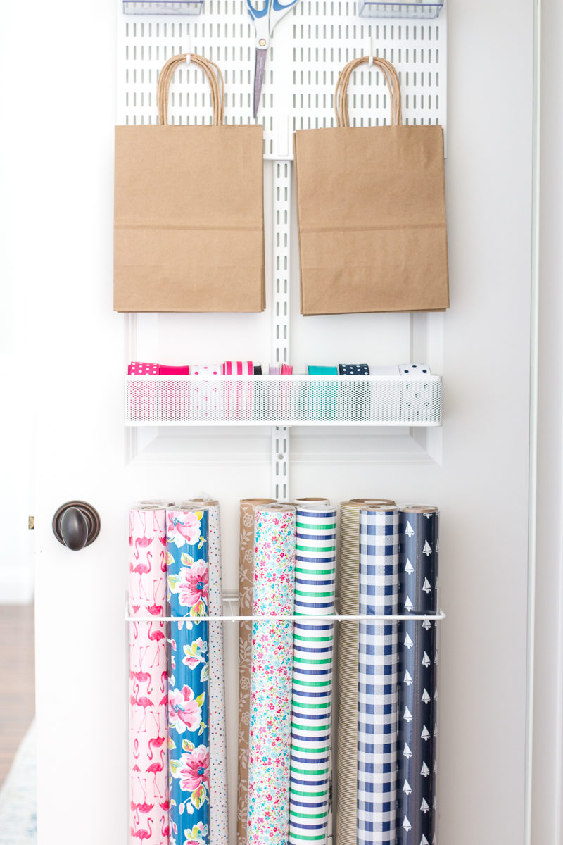 Gift Wrap Closet Organization — I'll Have Coffee