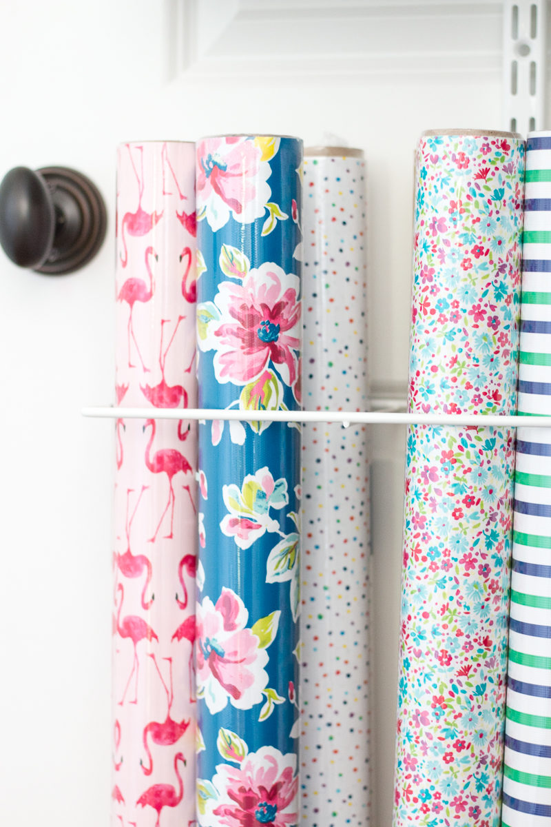 Gift Wrap Closet Organization — I'll Have Coffee