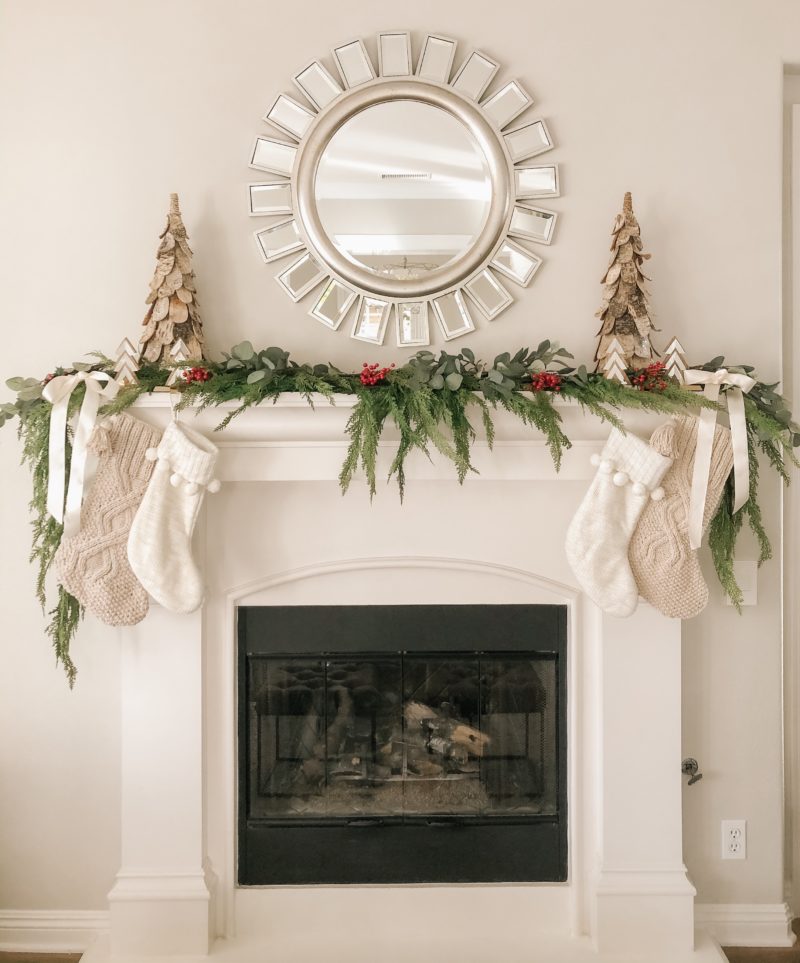 Faux Garland For Your Mantel and Banister - Cottage and Vine