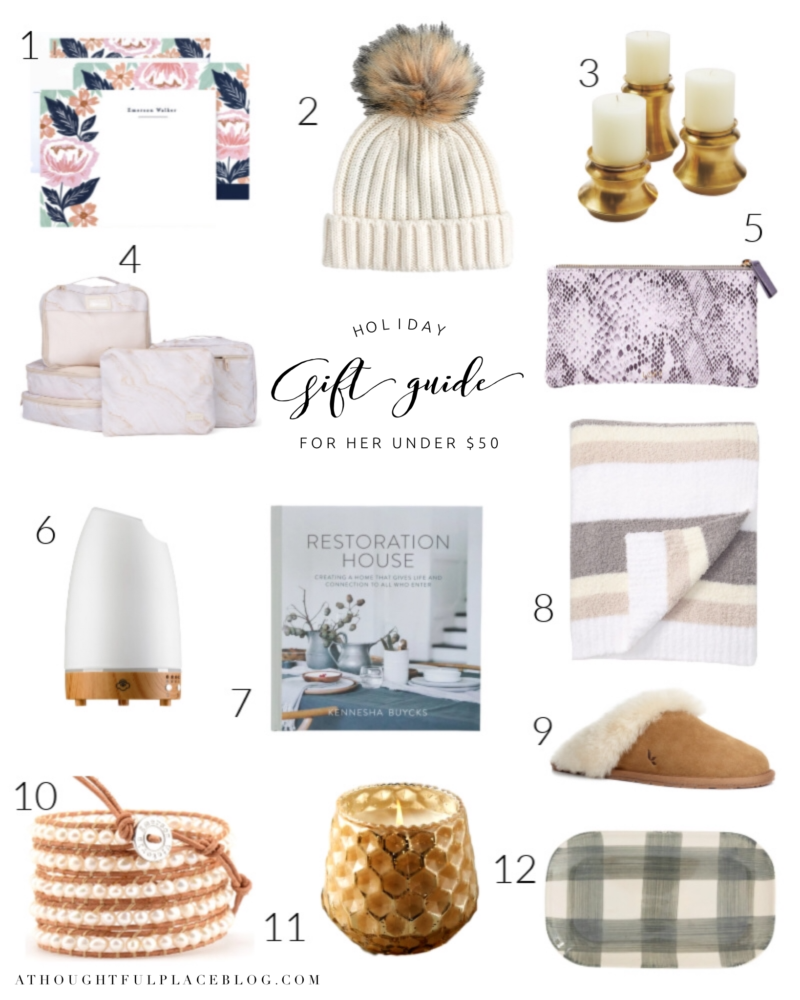 Gifts Under $50:: for Him & Her - Glitter & Gingham