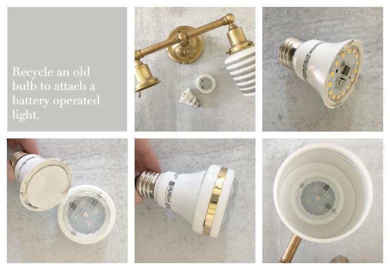 screw in battery operated light bulb