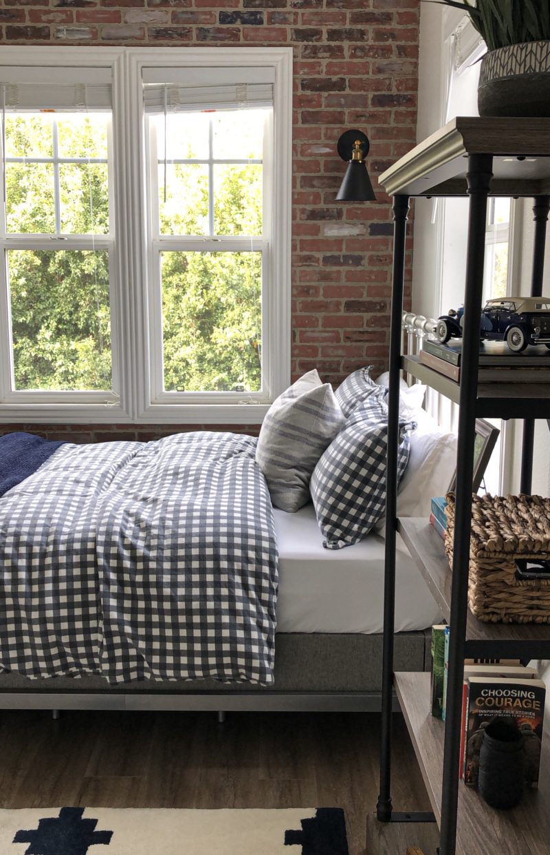 Brick Wall Bedroom Reveal A Thoughtful Place