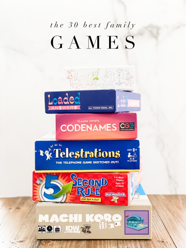 30 of the Best Family Games A Thoughtful Place children