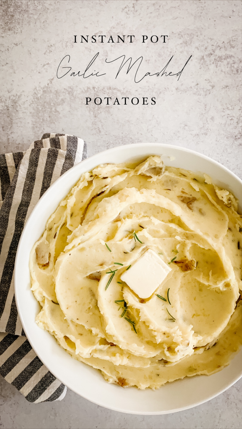 garlic mashed potatoes