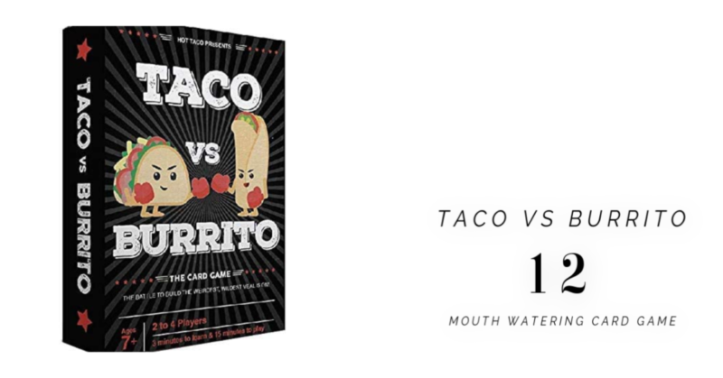 taco vs. burrito