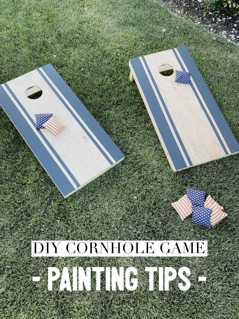 How to Paint Cornhole Boards: DIY Tips - HobbyLark