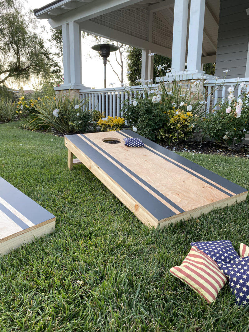 DIY cornhole