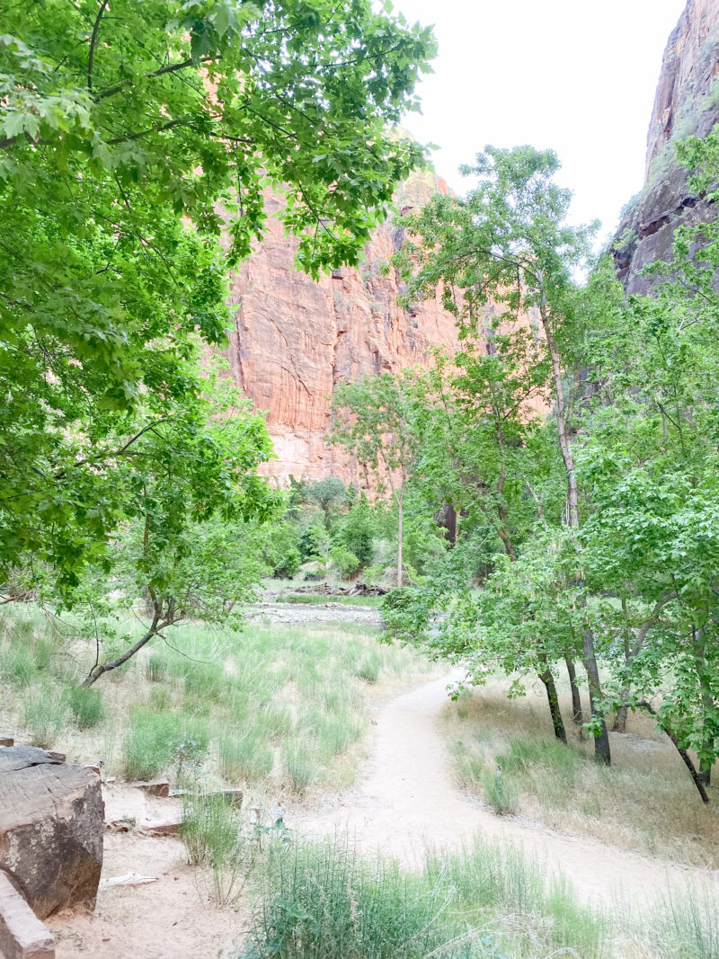 trail to narrows