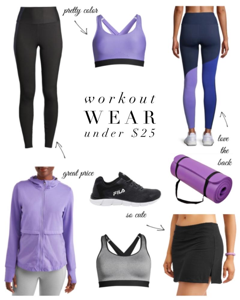 workout wear under $25