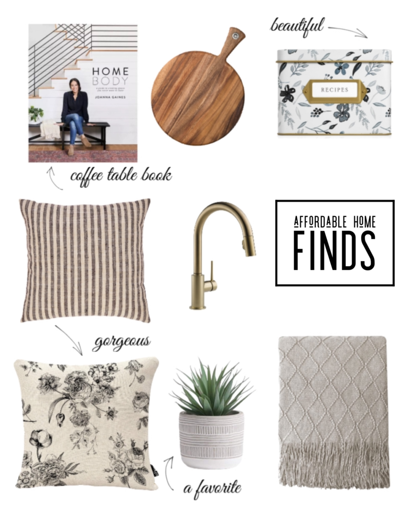 chic and affordable home finds
