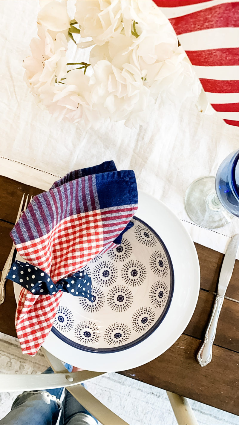 fourth of july napkins