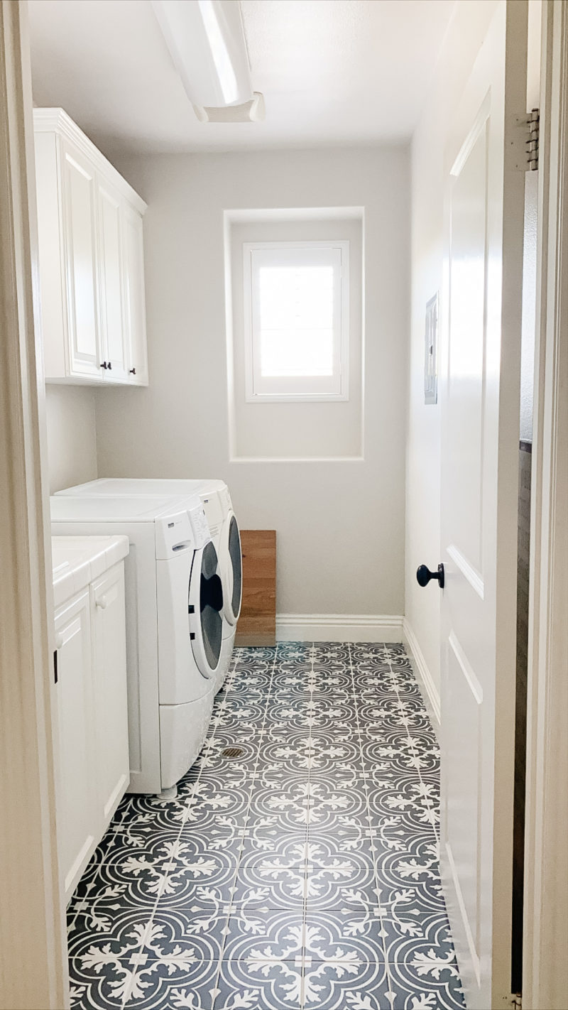 Laundry Room Reveal - A Thoughtful Place