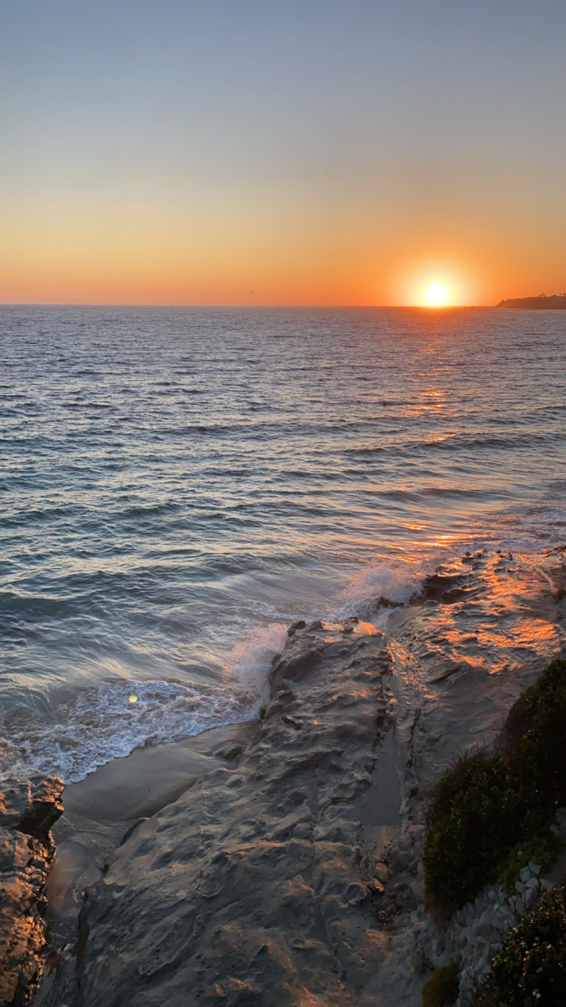 laguna beach sunset