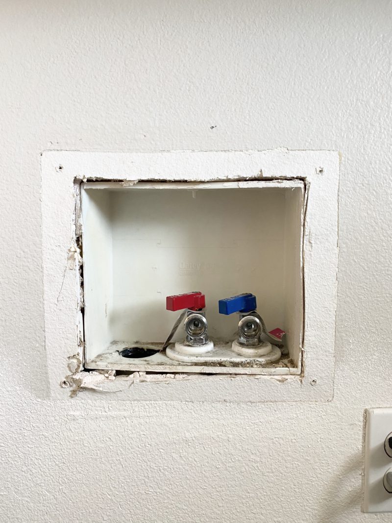 disconnect water lines