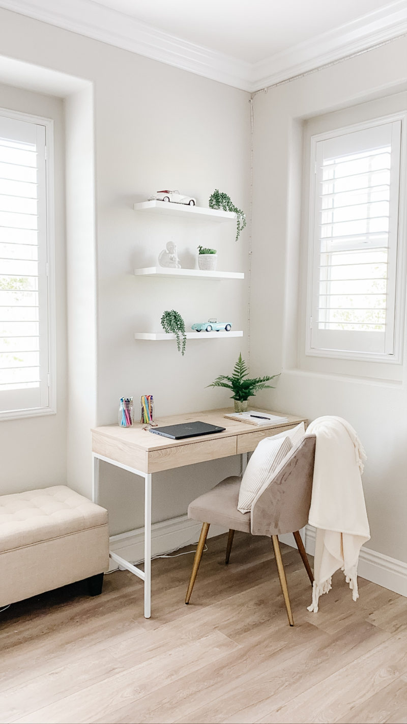 Small Study Space  Desk Hack - A Thoughtful Place