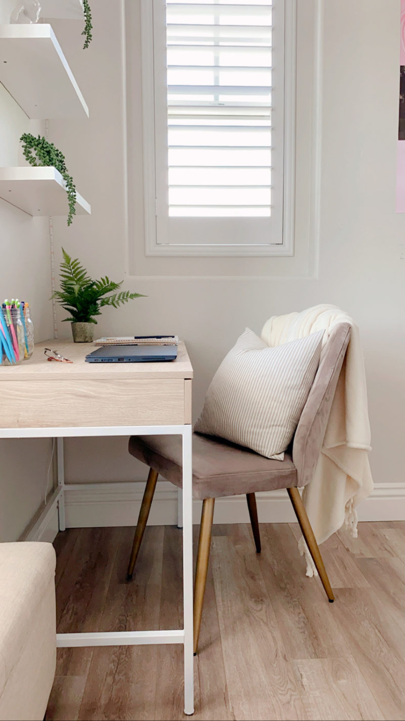 Small Study Space  Desk Hack - A Thoughtful Place