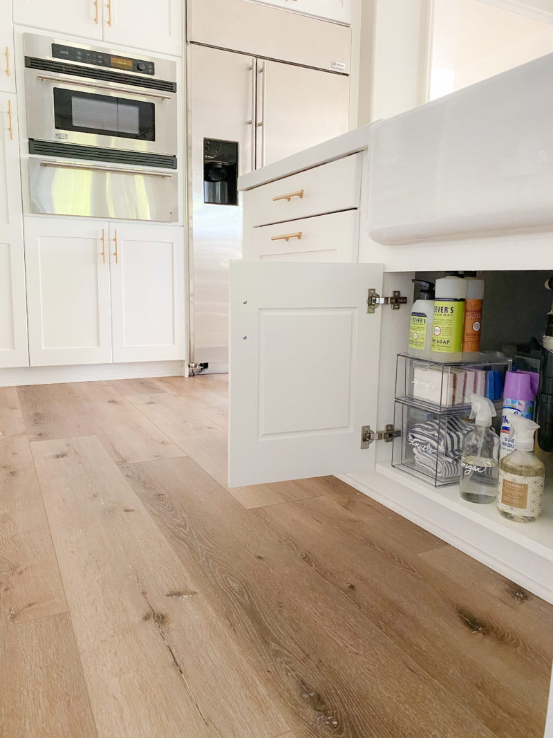 kitchen sink organization