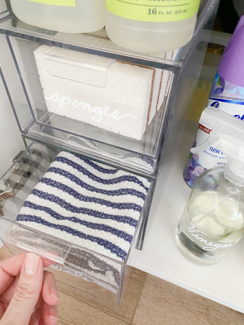 Organization Under the Bathroom Sink - A Thoughtful Place