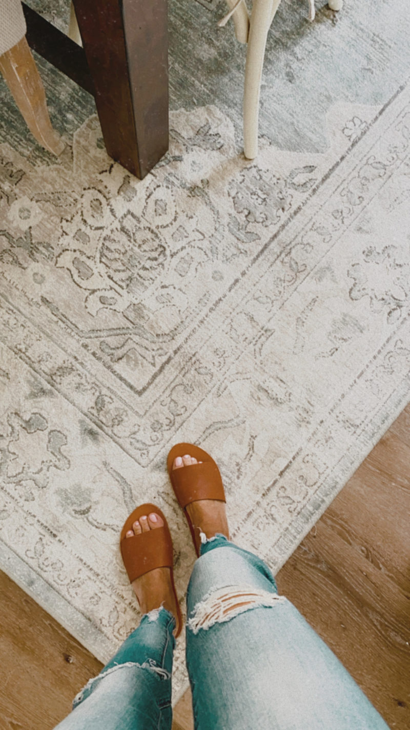 Living room floors before & After. Full tour coming soon to my   Channel.LINK IN BIO.#glamorouspennypincher #newfooors…