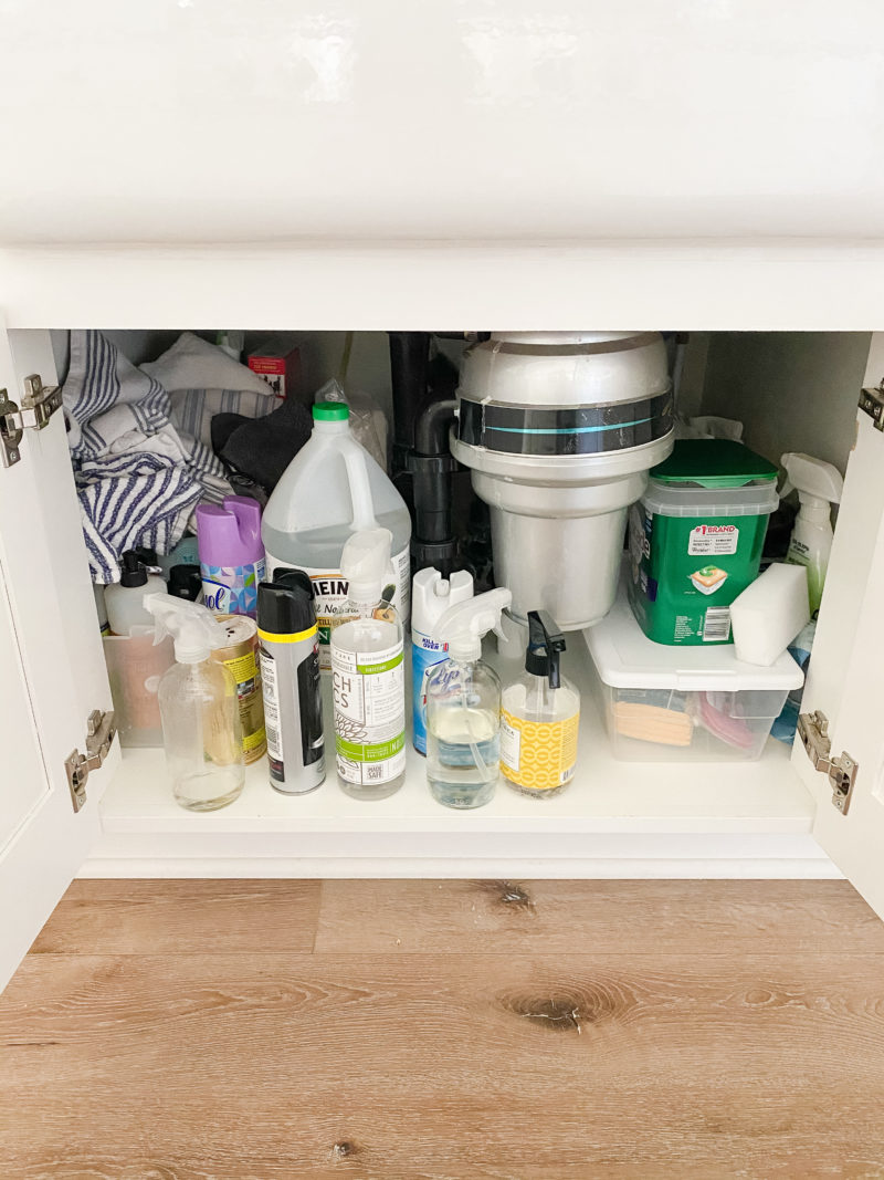 under the kitchen sink storage  Dishwasher pods storage, Under kitchen  sink organization, Dishwasher pods