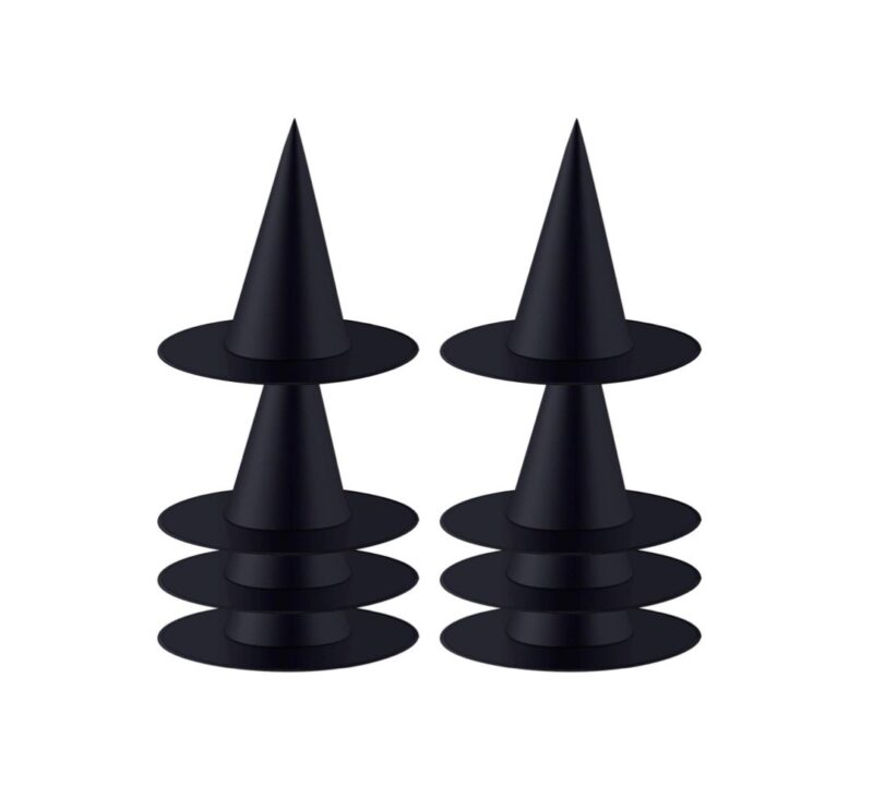 black witch hats