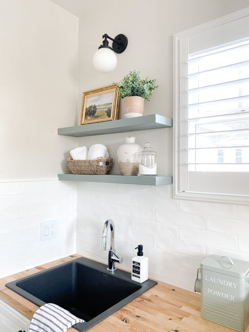 Laundry Room Reveal - A Thoughtful Place