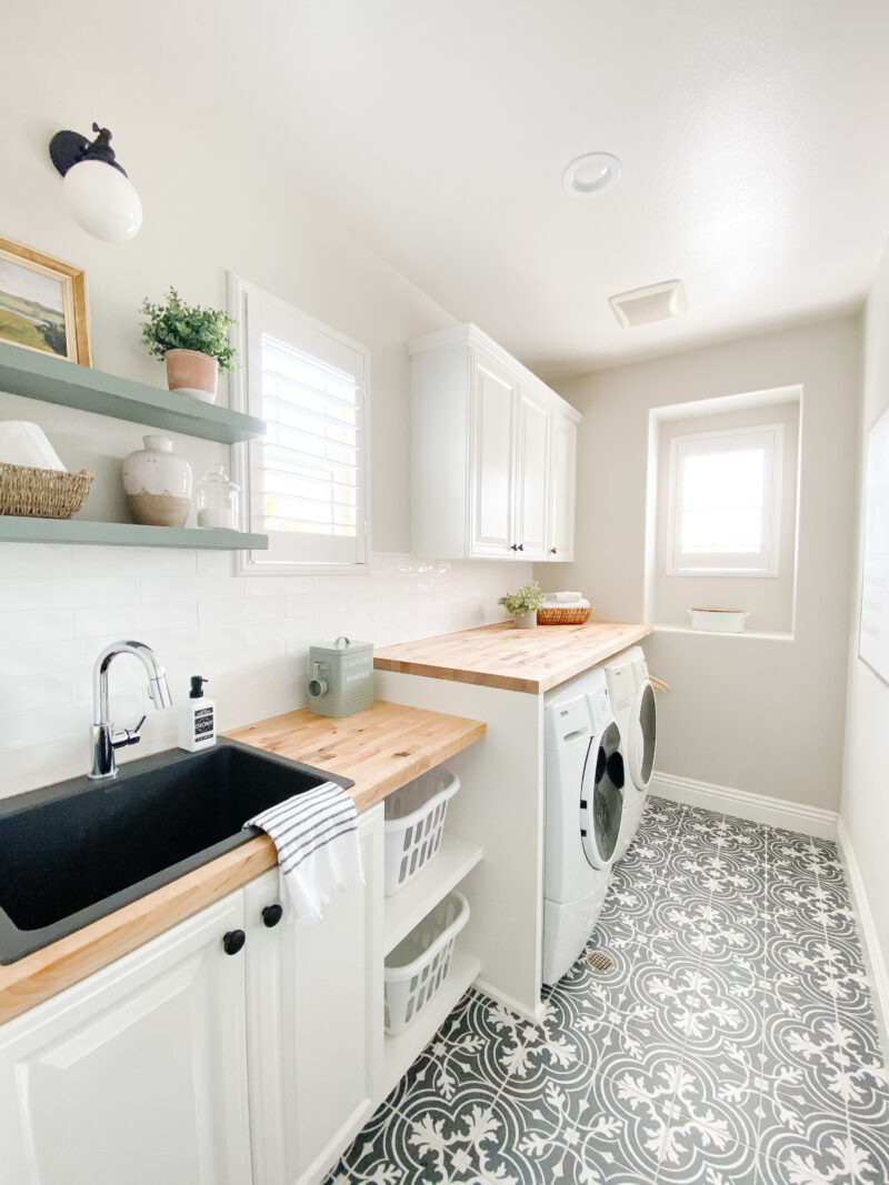 our laundry room reveal