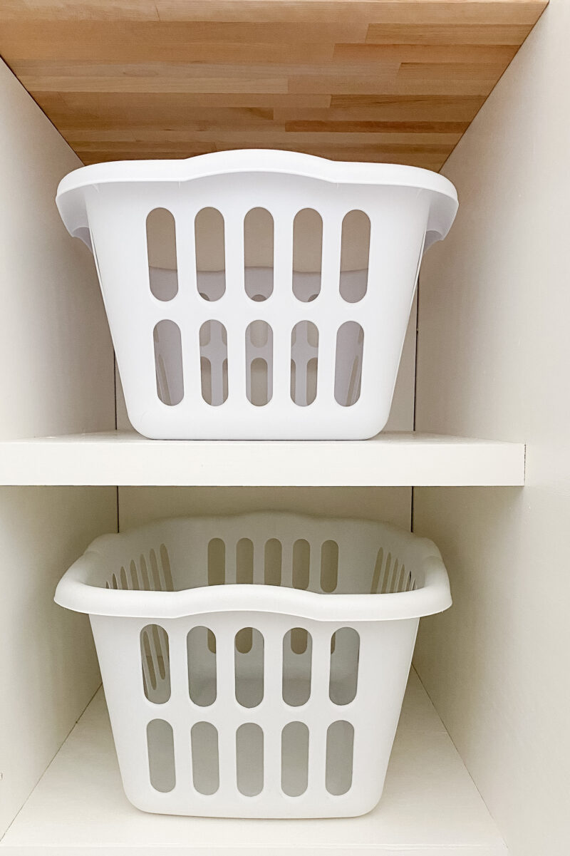 laundry basket storage