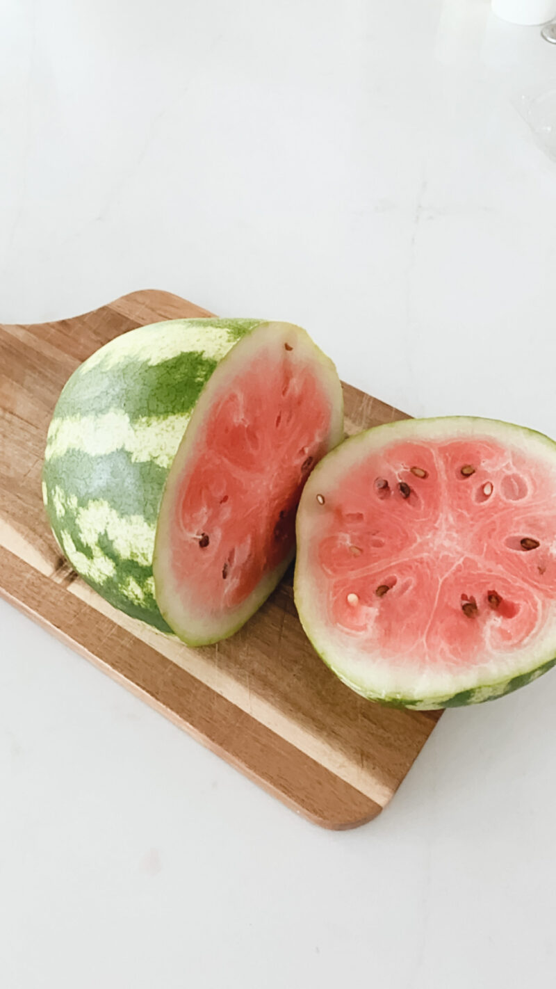 homegrown watermelon