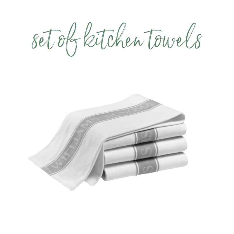 set of kitchen towels