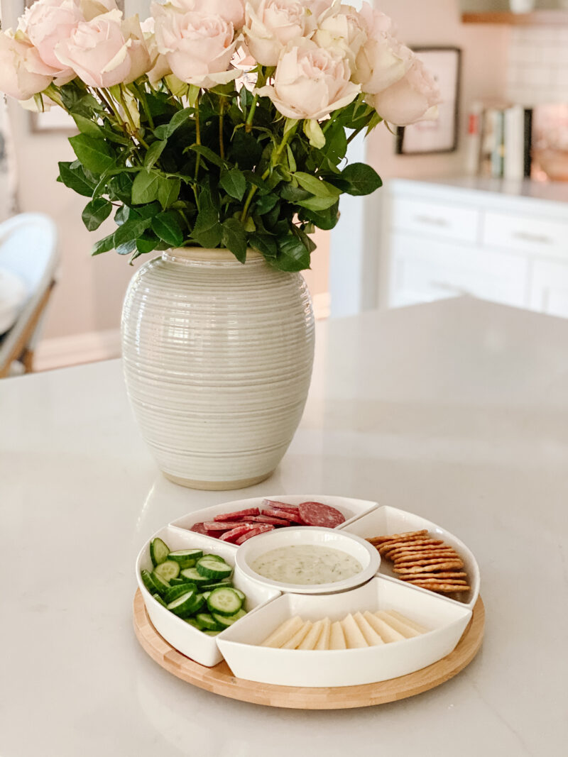 lazy susan appetizer dish