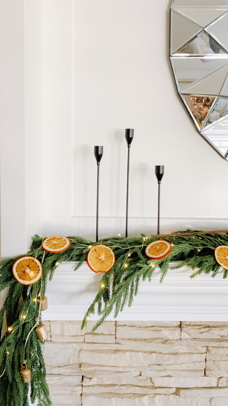 dried oranges garland