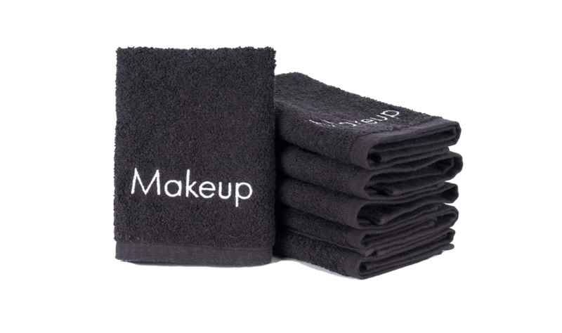 Seriously Black Hand Towel Set