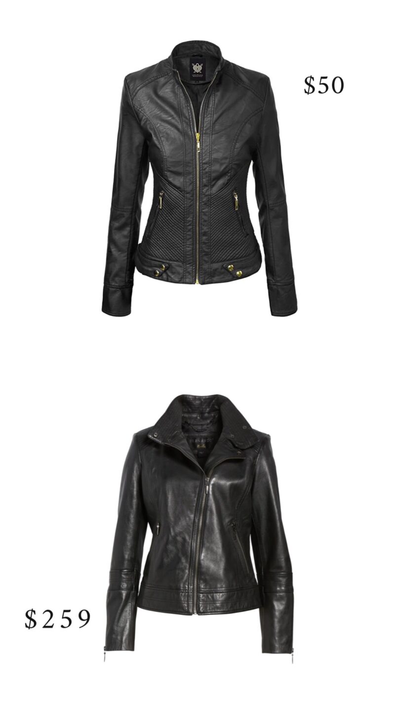 black moto jackets