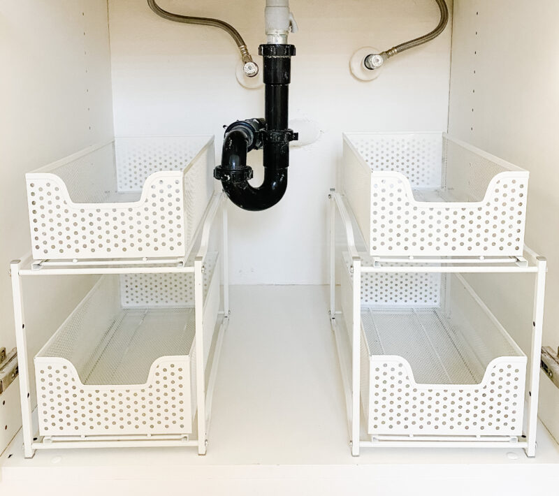 Under-Sink Storage Bathroom Organizer