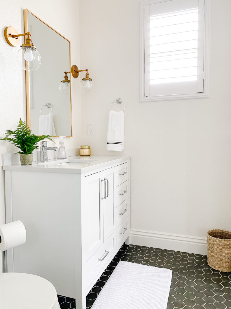 Small Bathroom Remodel - A Thoughtful Place