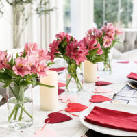 valentine table