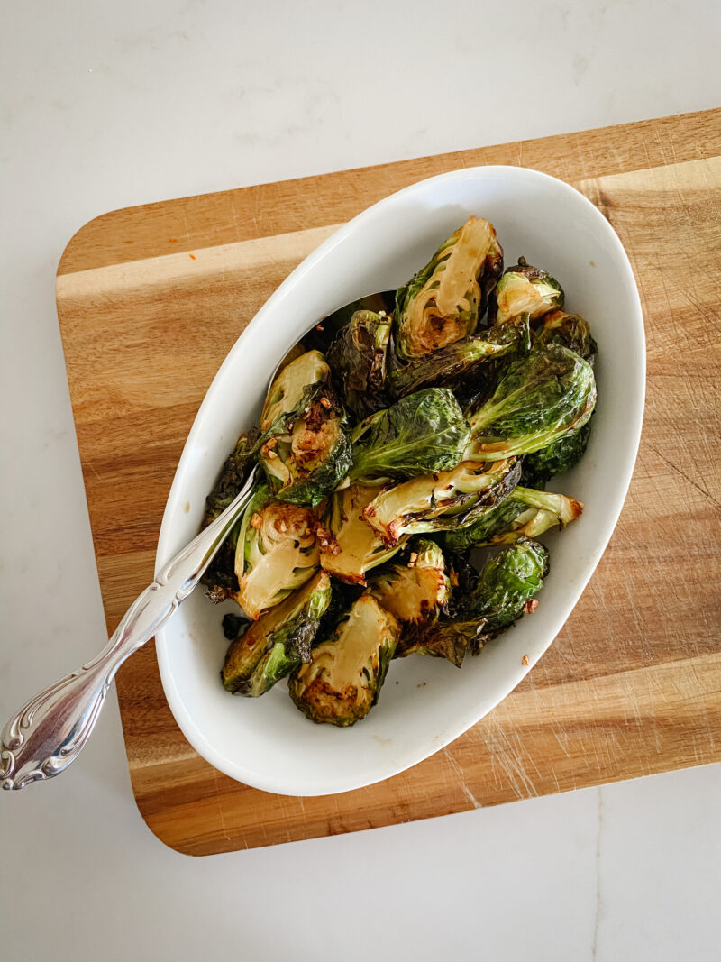 air fryer brussel sprouts