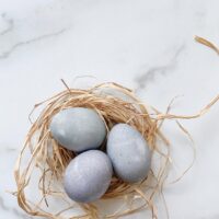 dyed eggs