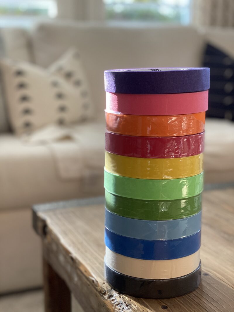 colored tape