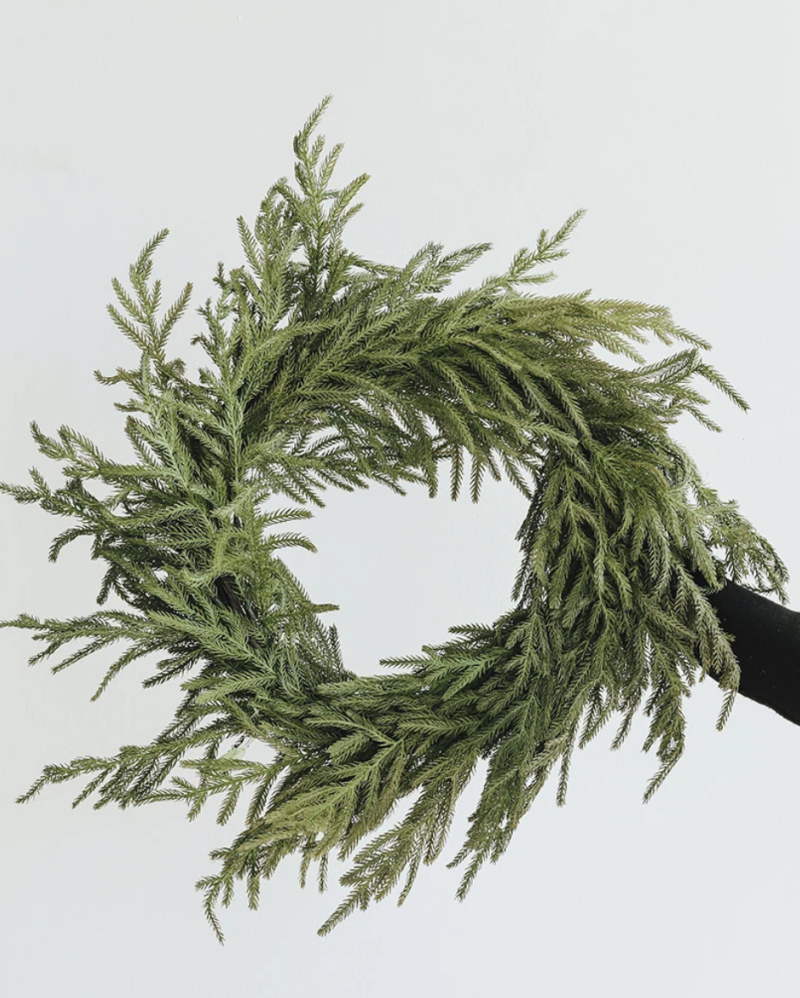 wreaths and garland