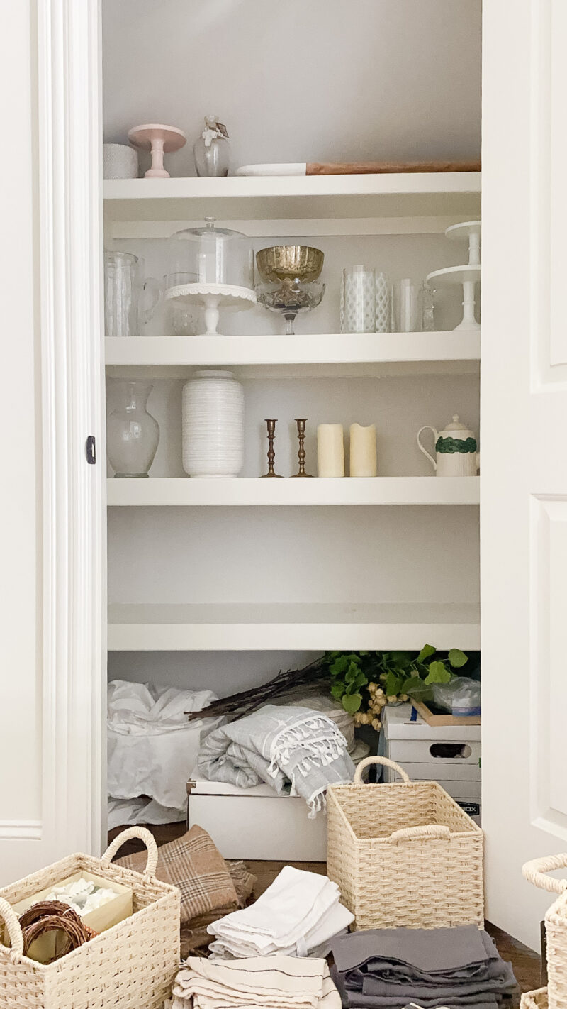 Organized Hall Closet