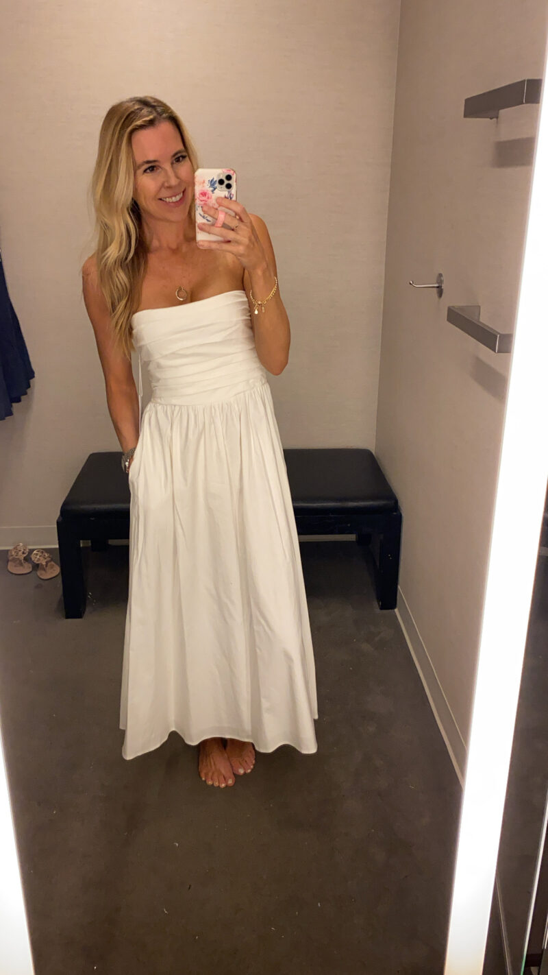 pretty white dress