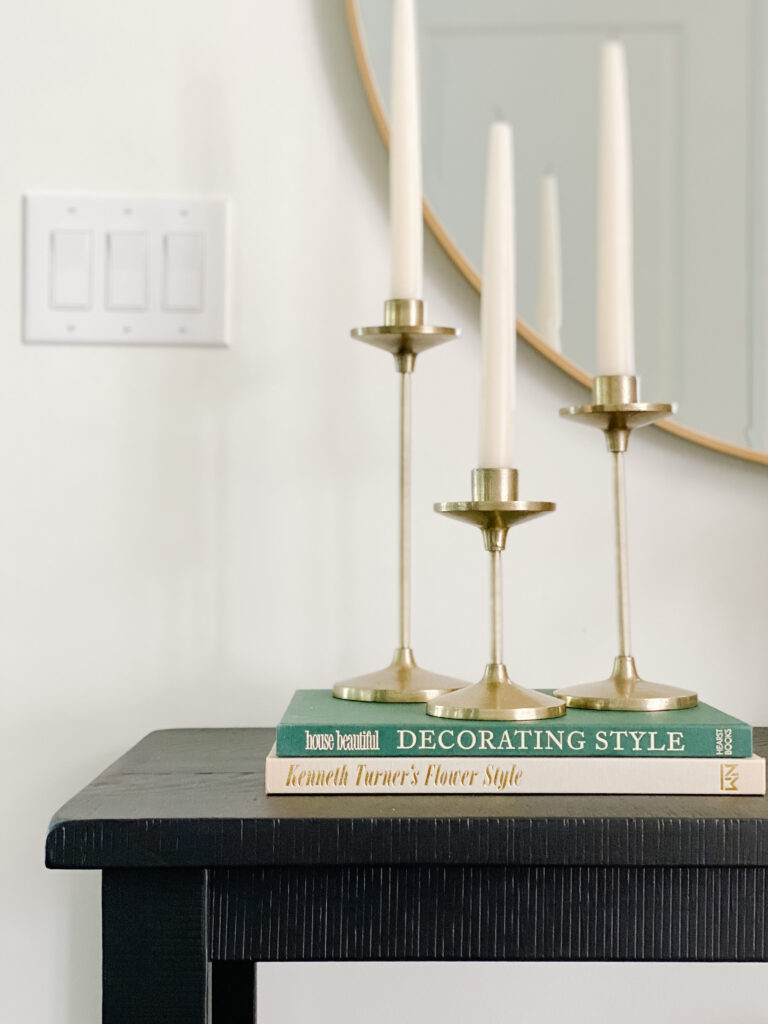 Simple Fall Console Table - A Thoughtful Place